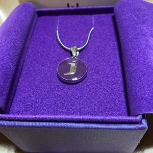 ☂️KATE Forty Eight ☂️Silver Initial ‘J’ Necklace